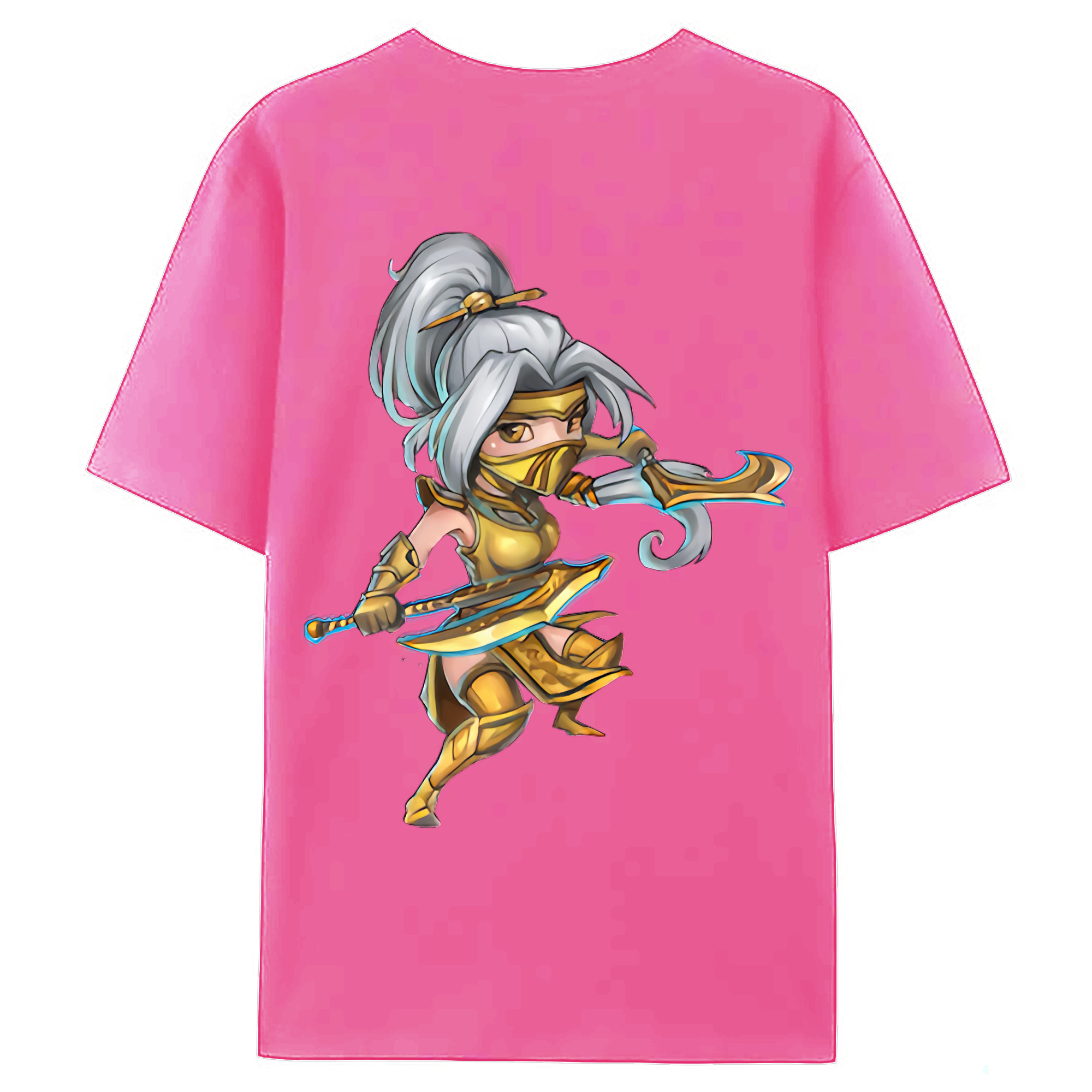 （画像用） リーグ・オブ・レジェンド League of Legends LOL レディース半袖Tシャツ(バックプリント)